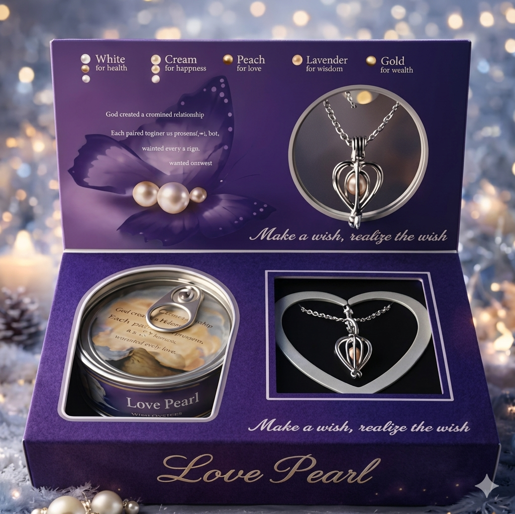 Love Pearl Necklace Kit Gift