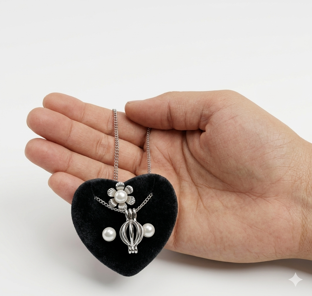 Love Pearl Necklace Kit Gift
