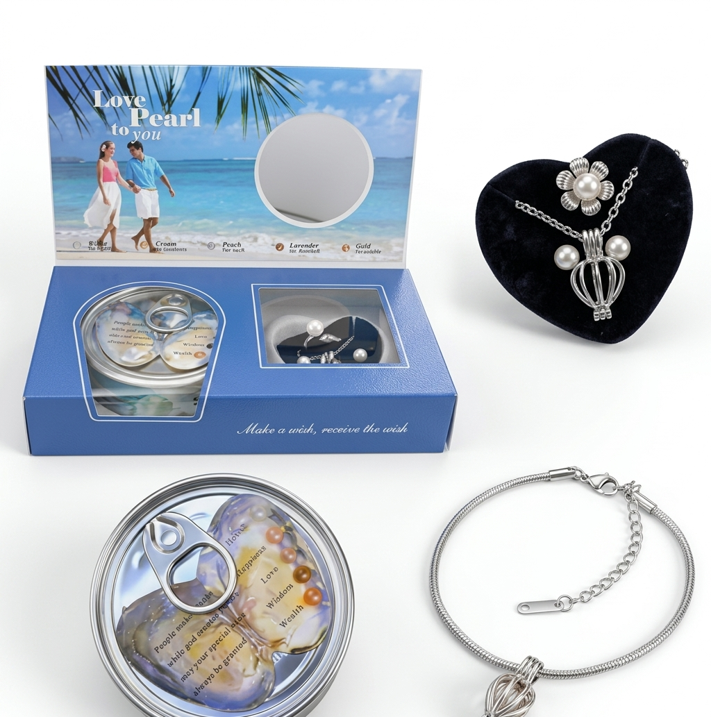 Love Pearl Necklace Kit Gift