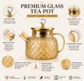 Premium Glass Tea Pot