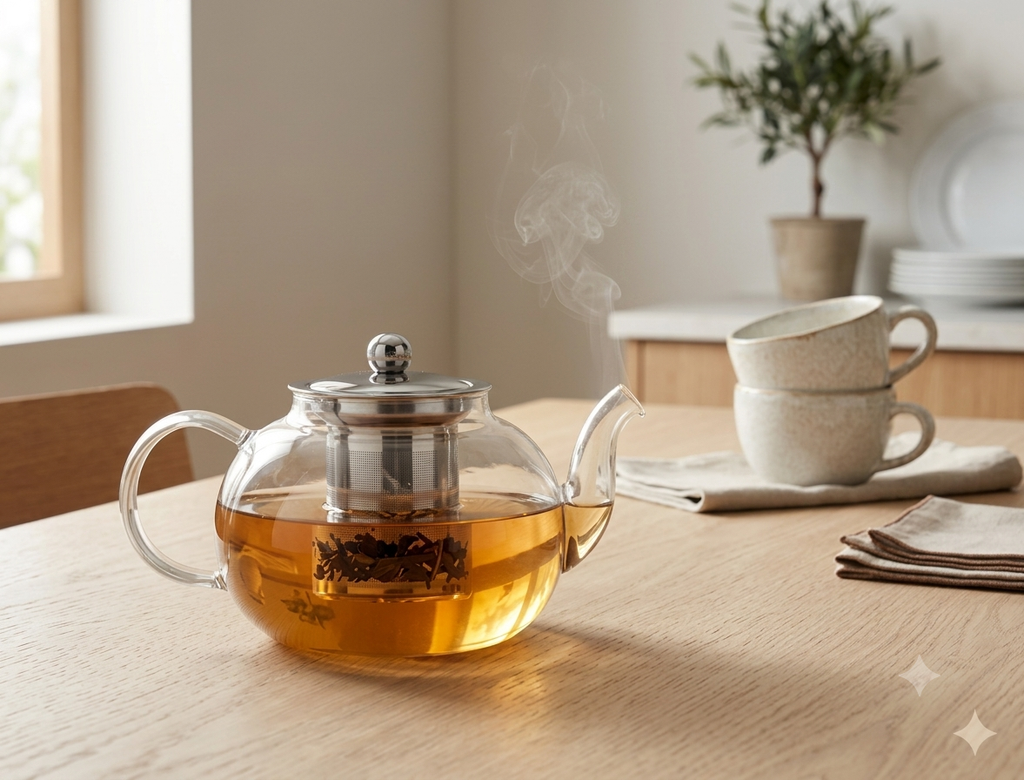 Unique Glass Tea Pot