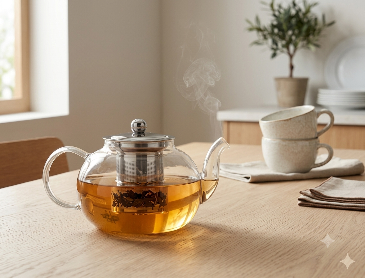 Unique Glass Tea Pot