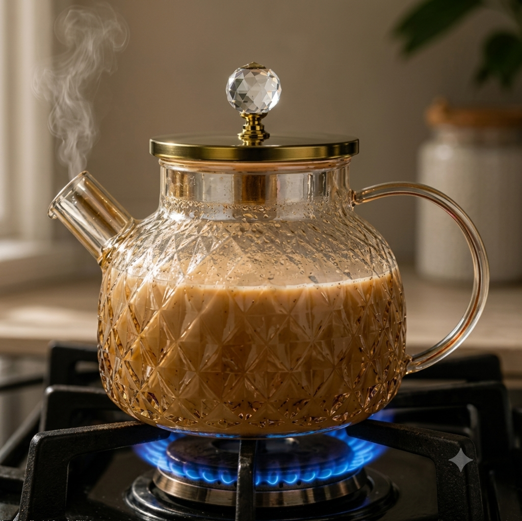 Premium Glass Tea Pot